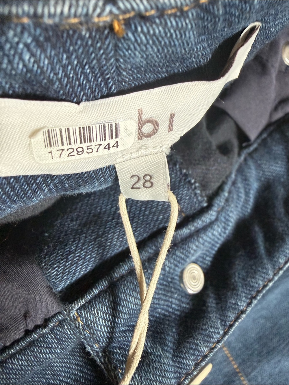 Tibi NWT Sid Dark Blue Barrel Denim Pants - Short - 26” inseam - Picture 6 of 12